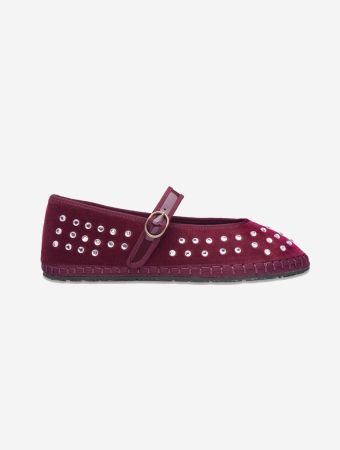 Flabelus Burgundy Mae Burgundy Mary Jane