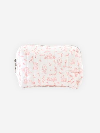 Atelier Babbi Pink Care Bag - Toile De Jouy