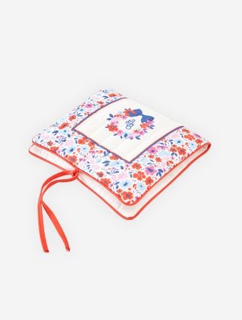 Atelier Babbi Red Wet Wipes & Diaper Bag - Tiny Flowers