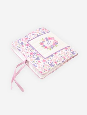 Atelier Babbi Pink Wet Wipes & Diaper Bag - Tiny Flowers