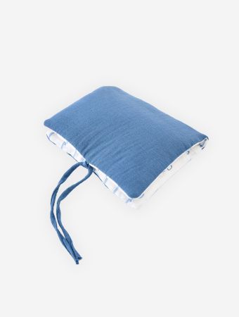 Atelier Babbi Blue Wet Wipes & Diaper Bag - Ribbon