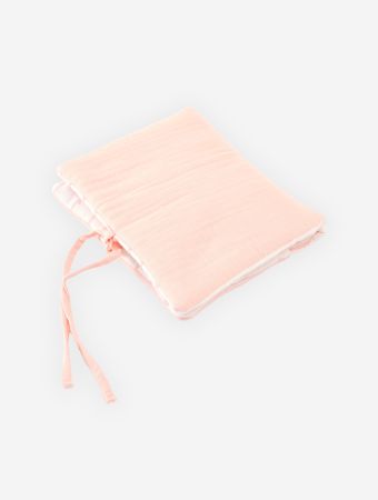 Atelier Babbi Pink Wet Wipes & Diaper Bag - Ribbon