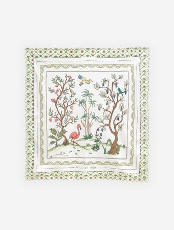 Atelier Babbi Multicolor Double Sided Blanket - Spring