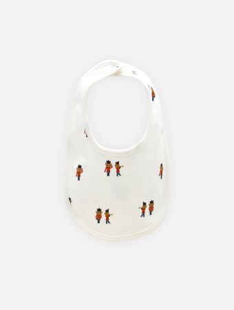 Atelier Babbi Multicolor Baby Bib - Tin Soldier