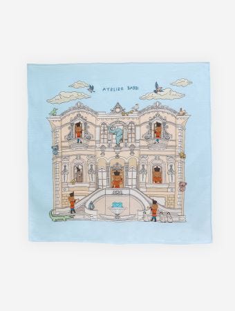 Atelier Babbi Multicolor Muslin Swaddle - Kucuksu Mansion