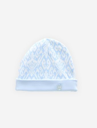 Atelier Babbi Blue Baby Hat - Ikat