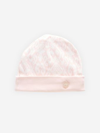 Atelier Babbi Pink Baby Hat - Ikat