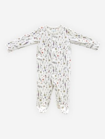 Atelier Babbi Multicolor Baby Jumpsuit - Spring