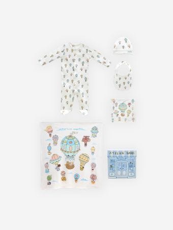 Atelier Babbi Multicolor Newborn 5 Piece Set - Cappadocia