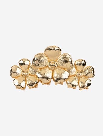 Jennifer Behr Gold Chloe Jaw Clip