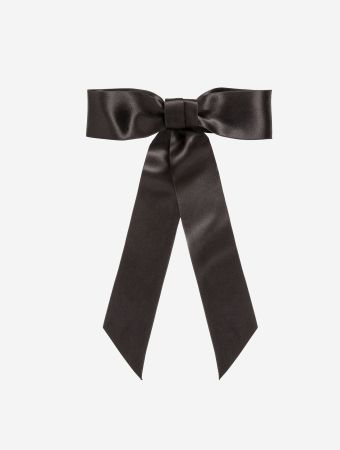 Jennifer Behr Black Virginia Bow
