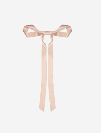Jennifer Behr Blush Gretta Bow Barrette