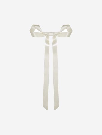 Jennifer Behr Cream Gretta Bow Barrette