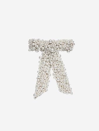 Jennifer Behr Pearl Donna Bow Barrette