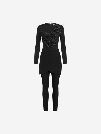 Turana Atash London Black Amara Swimwear Set