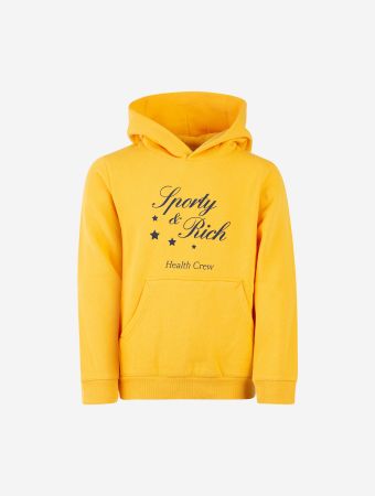 Sporty & Rich French Open Gold Navy Hoodie