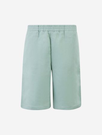 Pangaia Eucalyptus Blue Kid's DNA Lightweight Linen Long Shorts