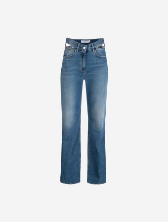 Iro Mid Used Denim Lamberta Denim Trousers