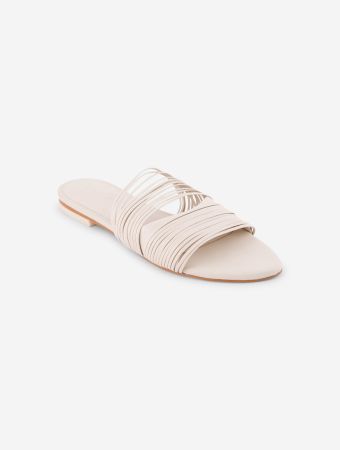 Cult Gaia Off White Mia Sandals