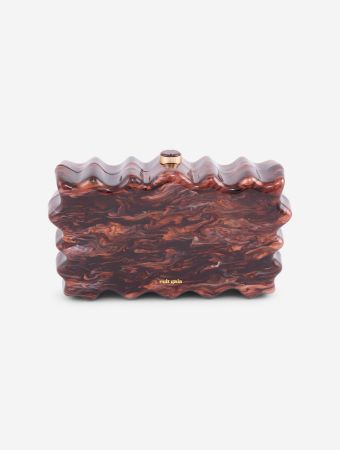 Cult Gaia Bronze Paloma Clutch