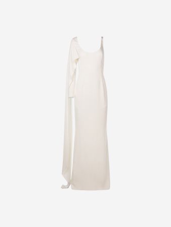 Harithand Off White Ishtar Maxi Dress