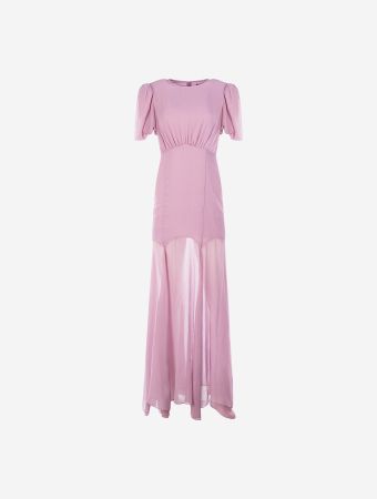De La Vali Mauve Agua Maxi Dress
