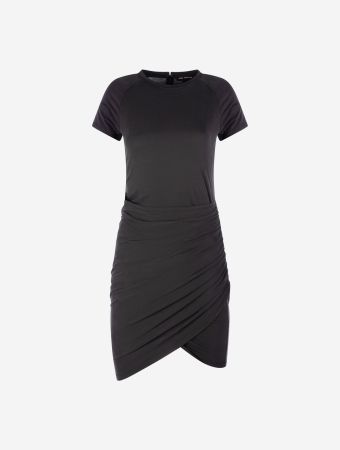 Good American Black Modern Tank Maxi Dress