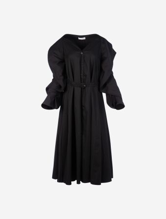 Palmer Harding Black Sojourner Midi Dress