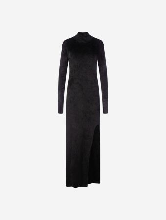 Nanushka Black Beyla Maxi Dress