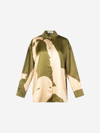 Aeron Olive Flint Blouse