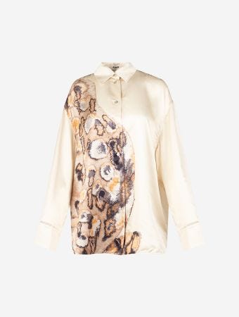 Aeron Clay Prey Oversized Printed Shirt
