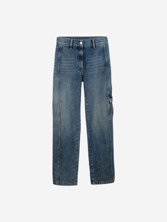 Iro Blue Denim Nerina Denim Trousers