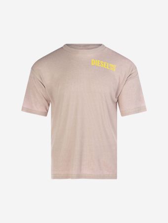 Diesel Waffle T-shirt With Burnout Wash