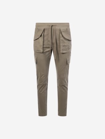 Only The Blind Khaki Twill Cargo Pants