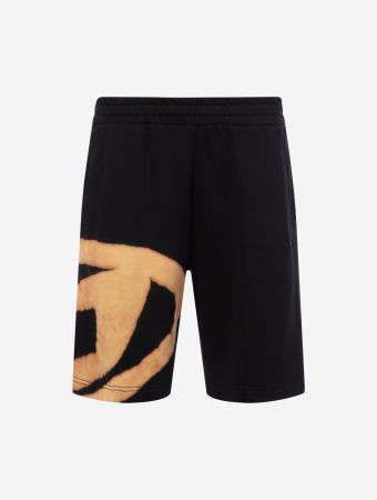 Diesel Multicolor P Crow Bleach Shorts