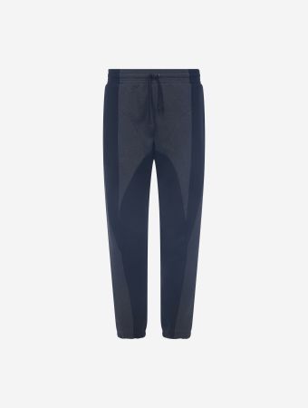 Mugler Grey Melange Pantalons