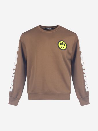 Barrow Tobacco Brown Sweatshirt Unisex