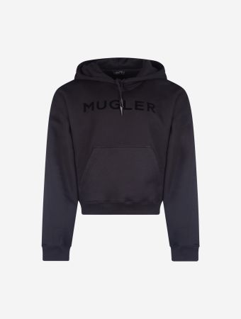 Mugler Black Sweatshirt