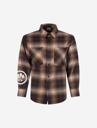 Barrow Sabbia Sand Flannel Shirt Unisex