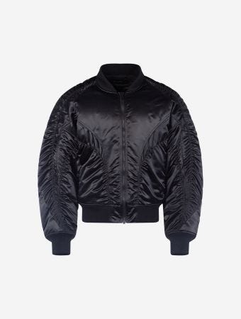 Mugler Black Blouson