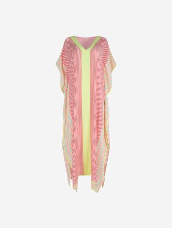 Pitusa Multi Contrast Striped Thobe