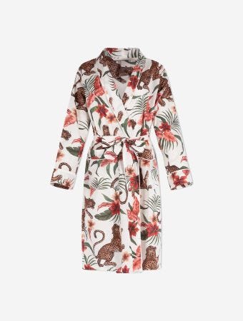 Desmond & Dempsey Cream 4 Soleia Womens Robe