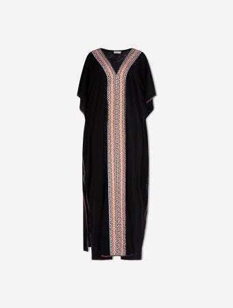 Pitusa Black Monochromatic Pima Thobe