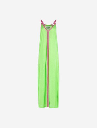 Pitusa Chocolate Aliyah V Neck Dress