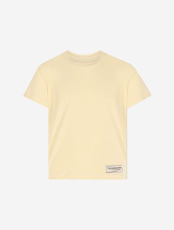 The Giving Movement Butter Yellow Kids Softskin Regular T Shirt