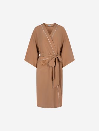 Not Just Pajama Brown Hydrasilk Luxe Hydration Robe
