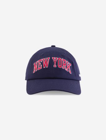 Sporty & Rich Dark Navy New York Ivy Hat