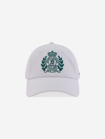 Sporty & Rich White H&W Crest Hat