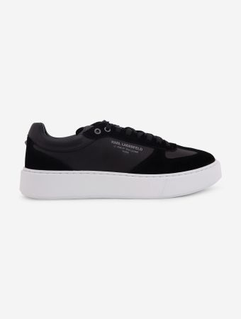 Karl Lagerfeld Black Maxi Kup Rsg Apron Lo Lace Sneakers
