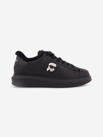Karl Lagerfeld Black Mono Kapri Karl Nft Lo Lined Sneakers